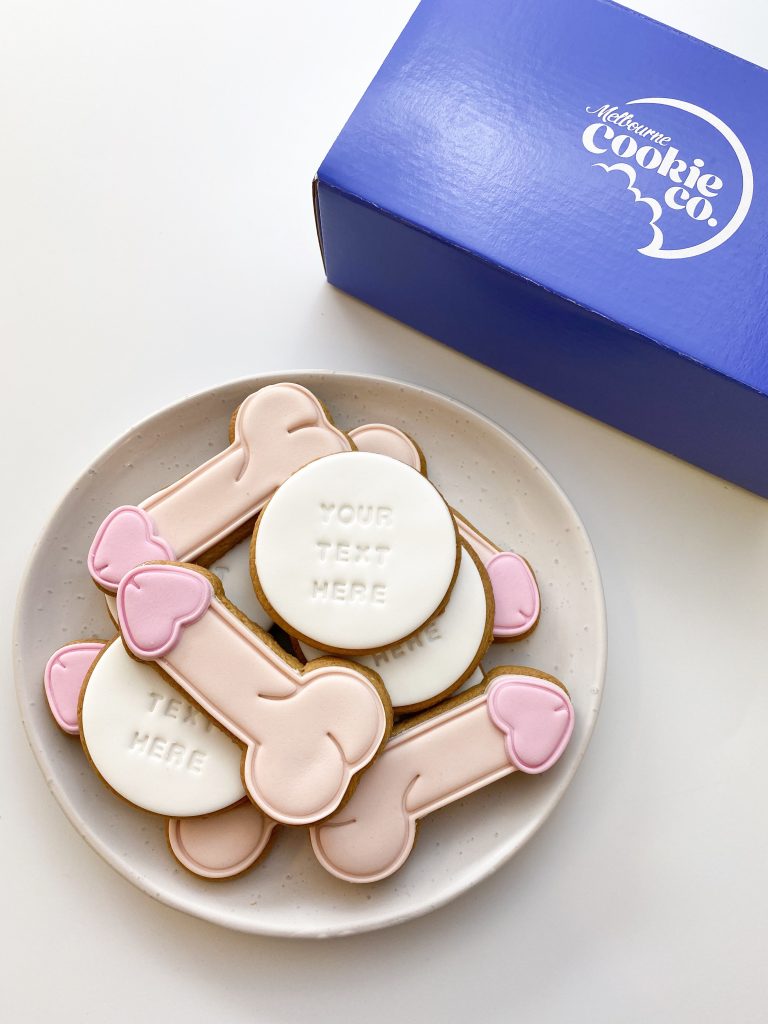 Penis Cookie Gift Box Melbourne Cookie Co