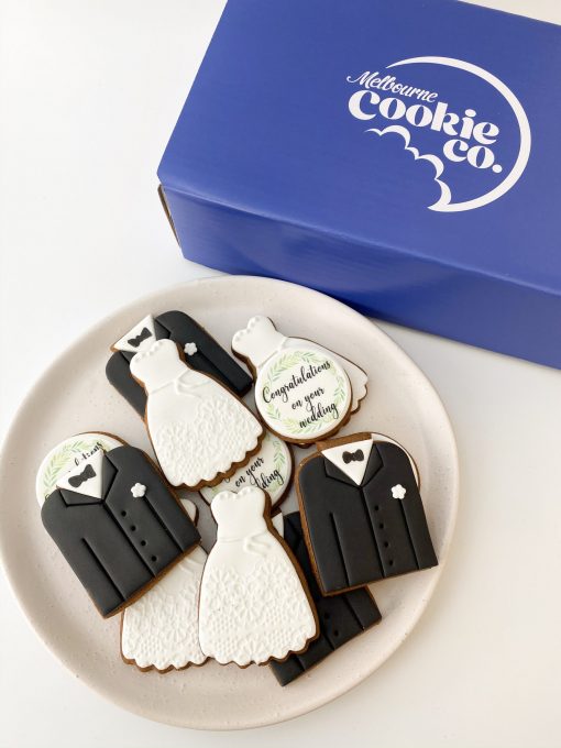 Engagement & Wedding Cookie Box