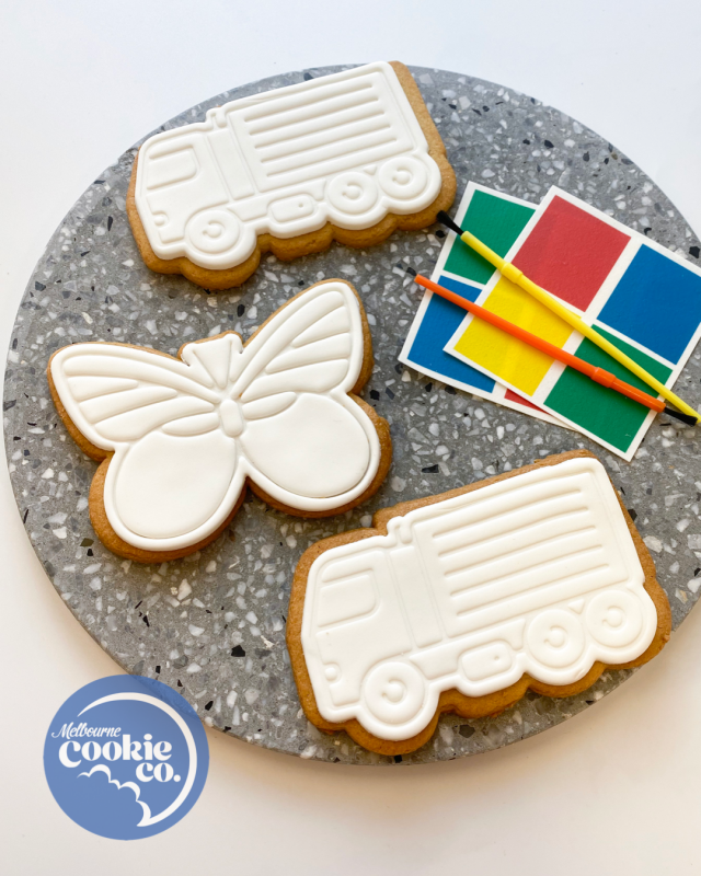 Paint & Colour Your Own Cookies Kit Melbourne Cookie Co