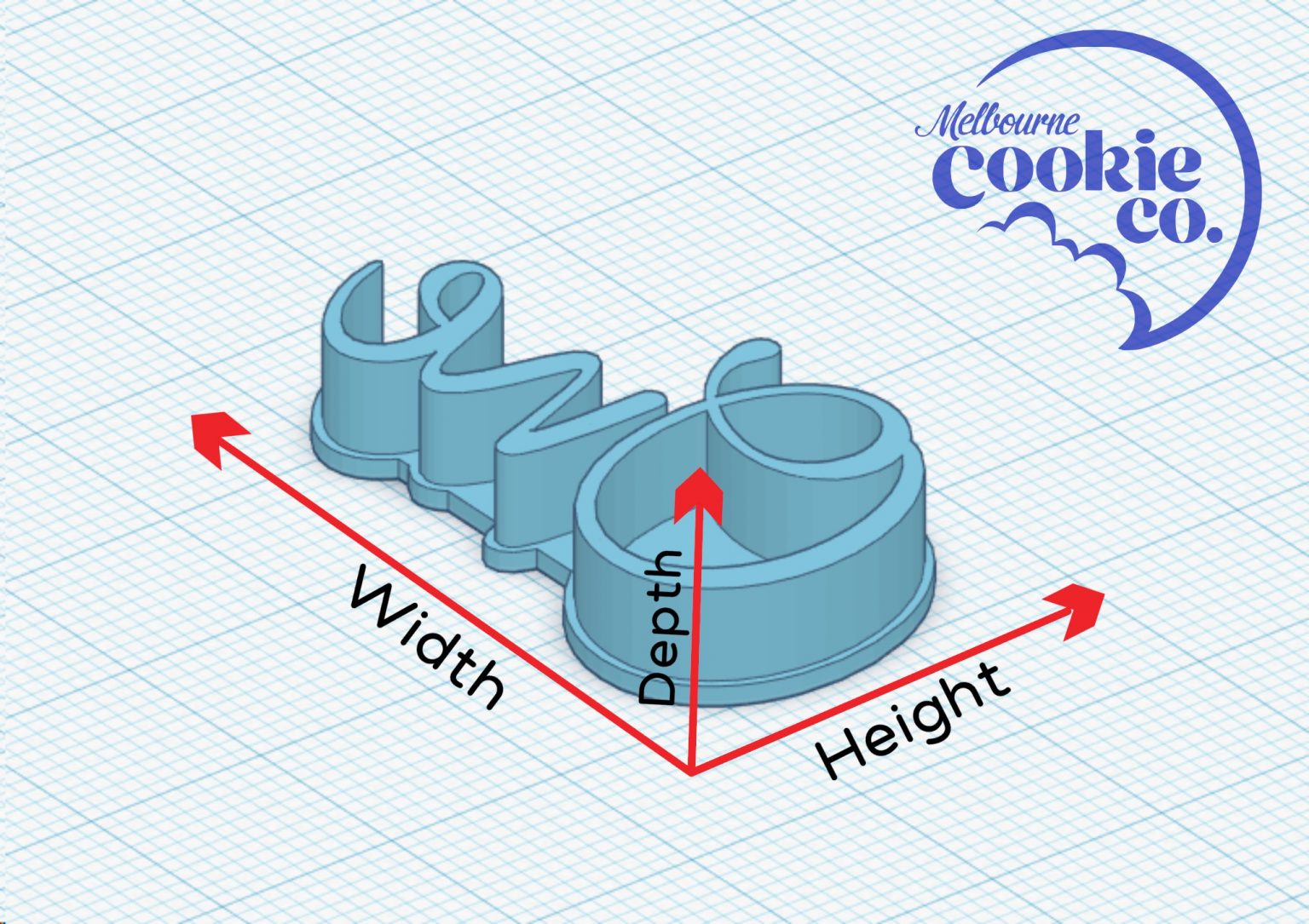 Alphabet Fondant Cookie Stamps Melbourne Cookie Co