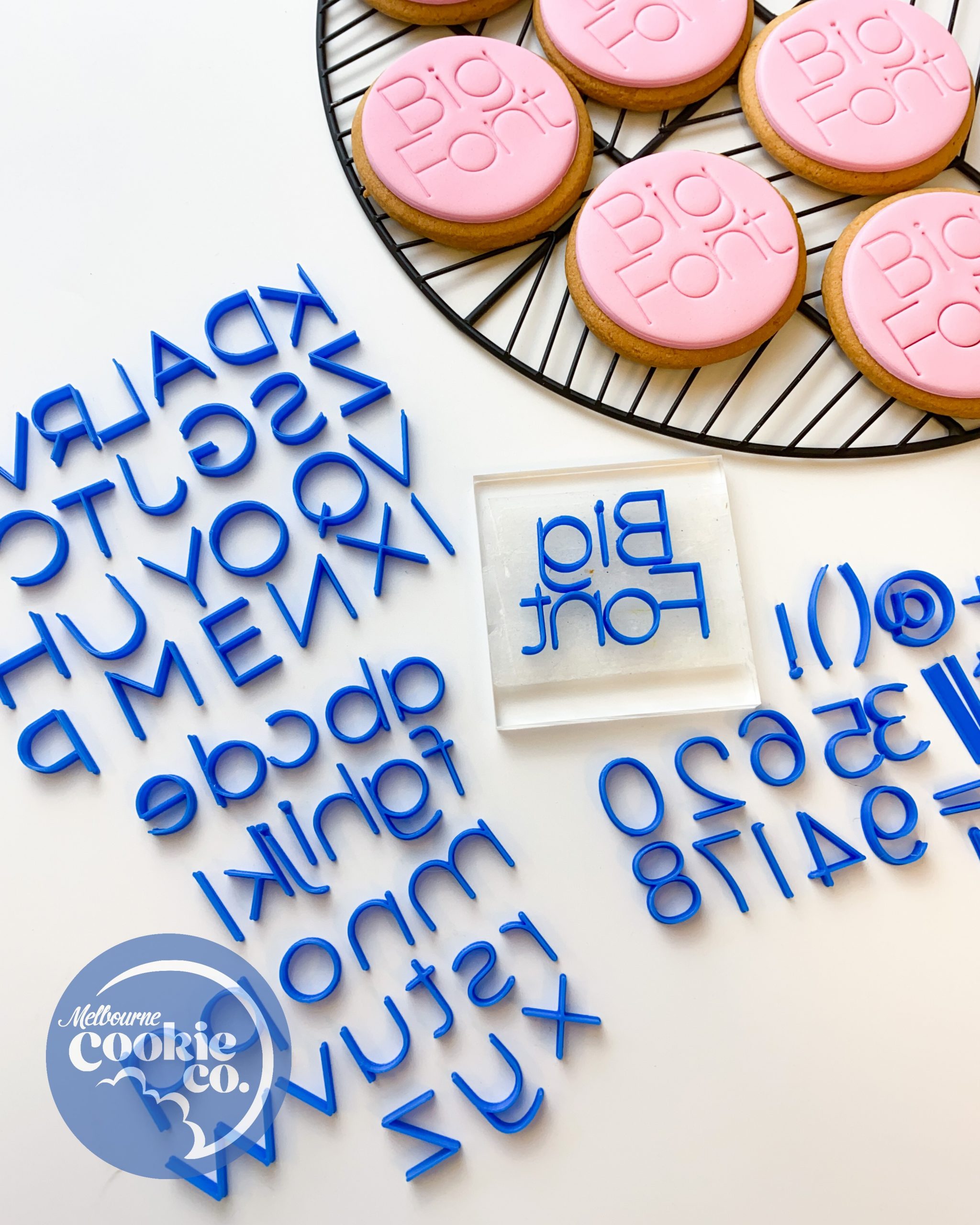 Signature Font Set, Alphabet Cookie Stamp, Cookie Decorating, Baking  Supplies, Font Stamp, Alphabet, Cookie Stamp, Cookie Cutter 