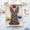 Large Funky bunny cookie box