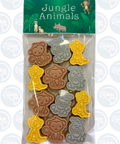Jungle Animals Gift Bag Mini Cookies