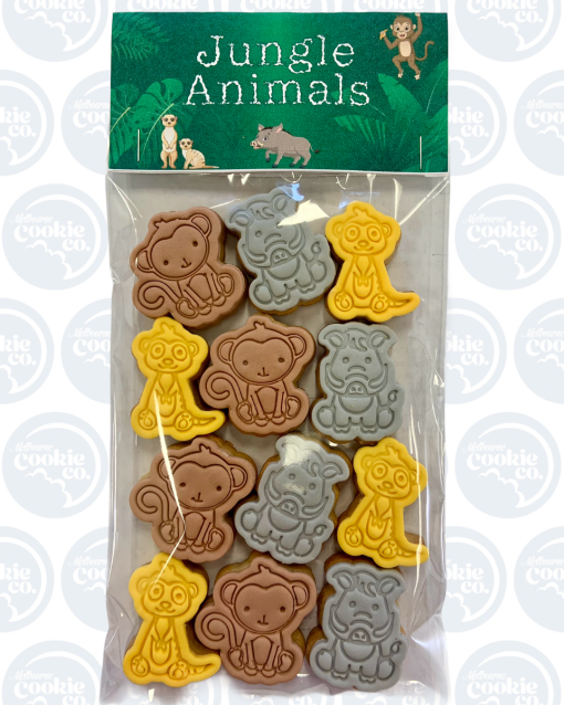 Jungle Animals Gift Bag Mini Cookies