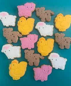 Farmyard Animal Cookies