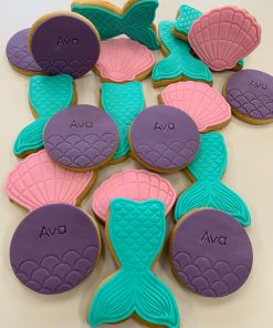 Mermaid Themed Cookies