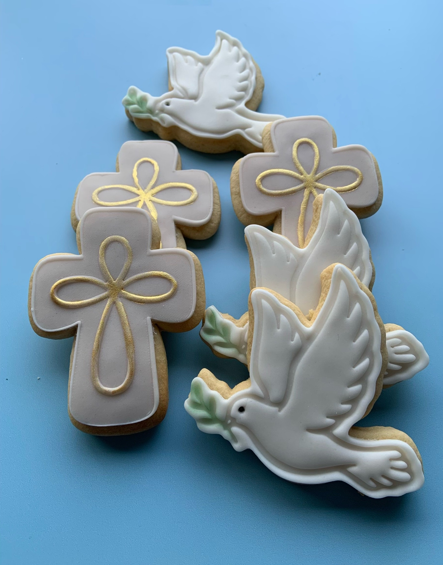 Christmas Peace Cookies_Close up