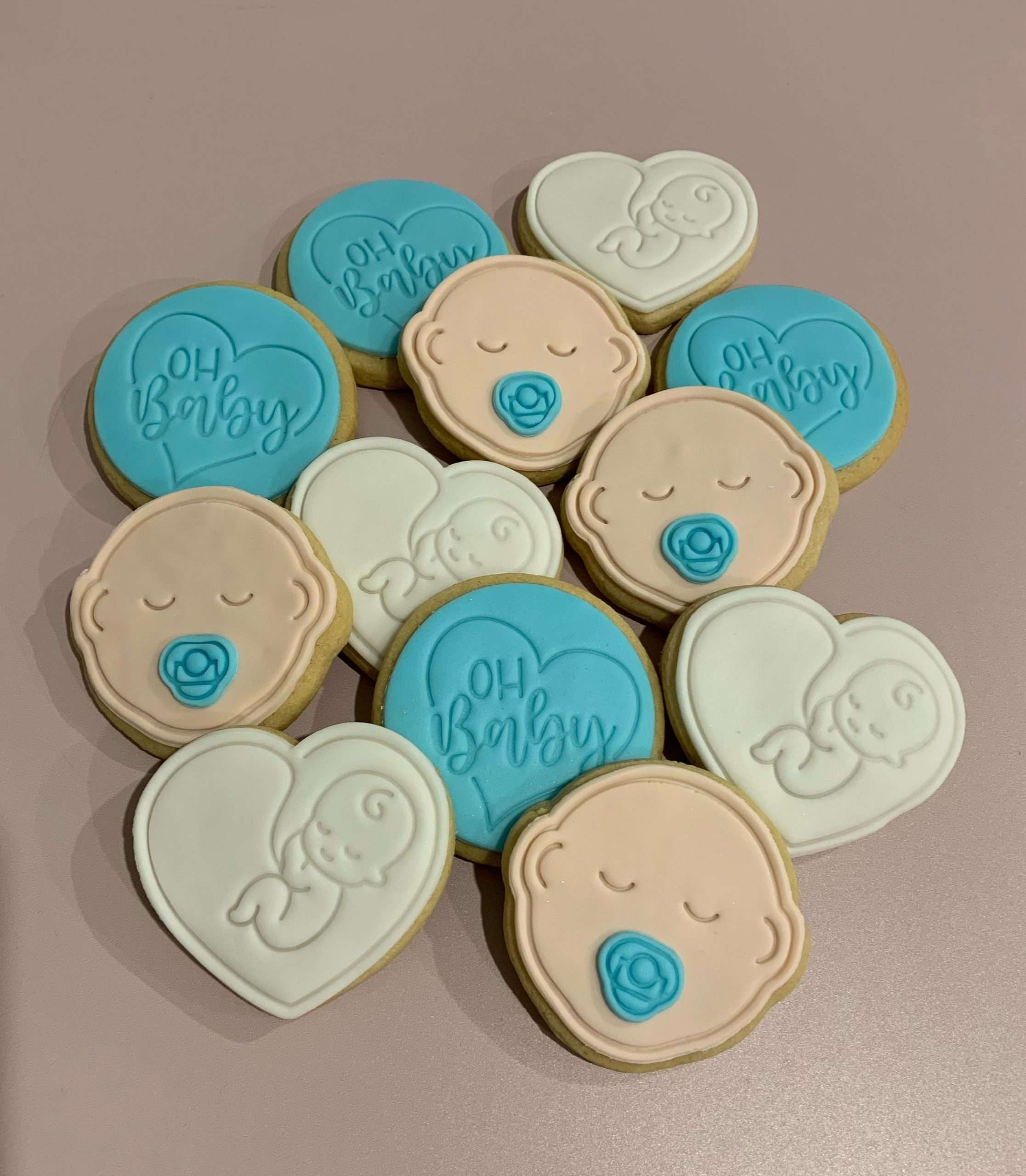 Baby Themed Cookies_blue