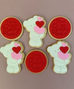 I Love You Beary Much Cookies