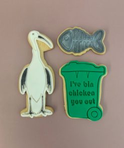 I've Bin Chicken You Out Valentines Day Cookies