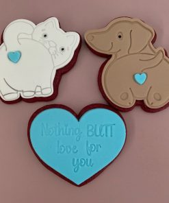 Triple Pack Gift Box - Nothing BUTT love for you Cookies