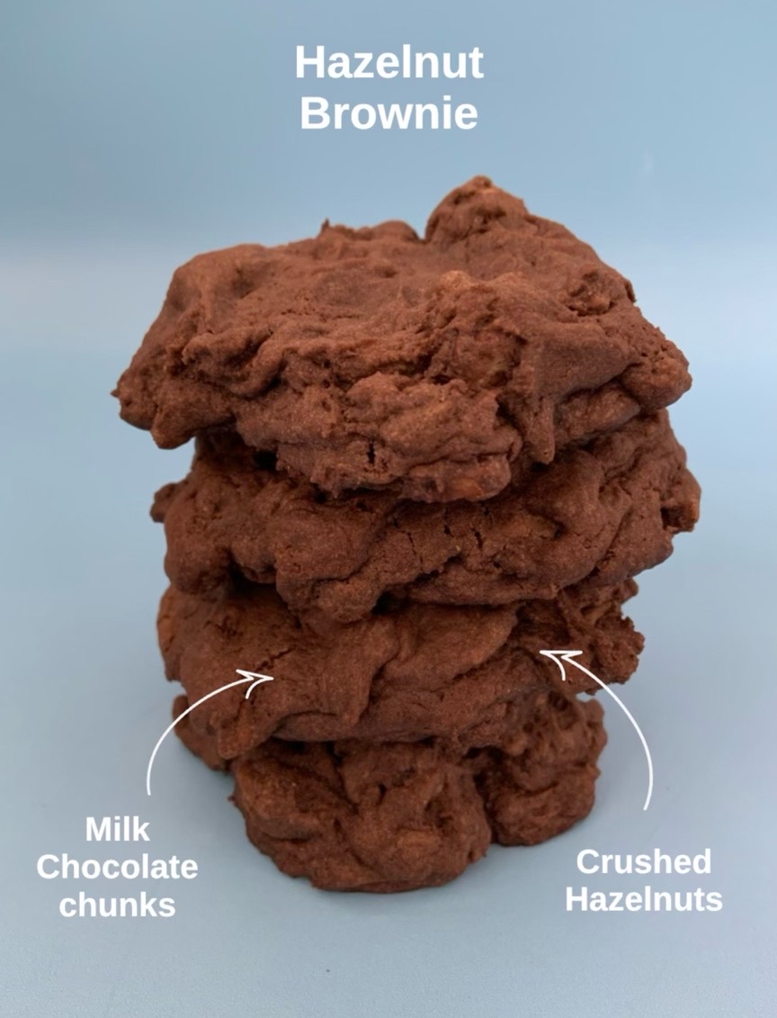 Hazelnut Brownie Chunky Cookie