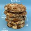 Chunky Cookies - Salted Caramel & Dark Choc