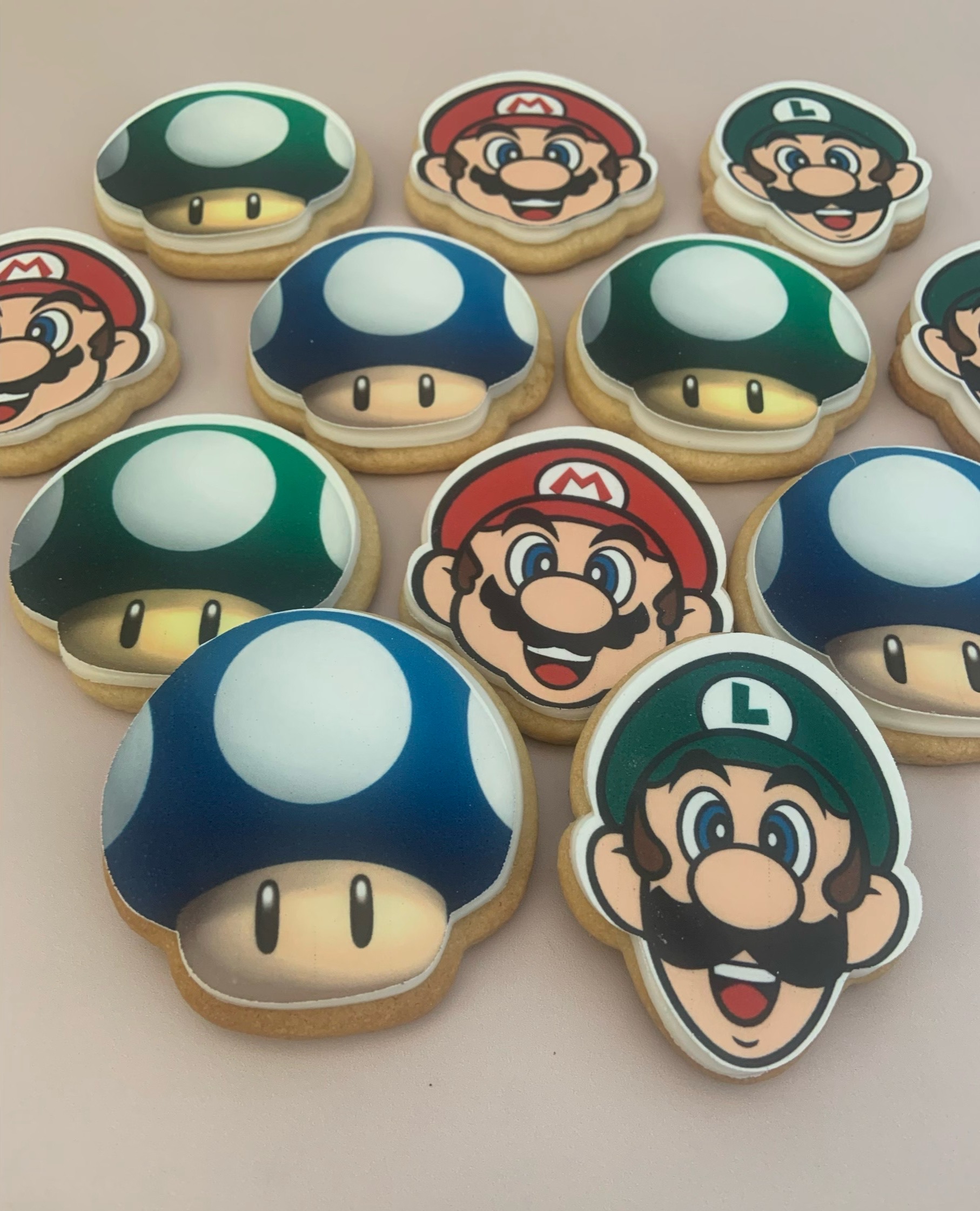 Super Mario Kart cookies_close up