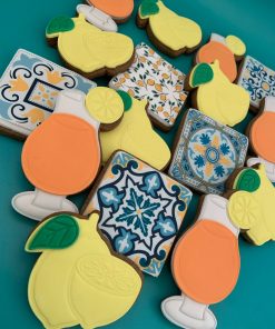 Take me to Amalfi themed cookies
