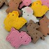 Farmyard Animal Fondant Cookies