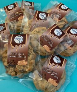Chocolate Peanut Butter Chunky Cookies